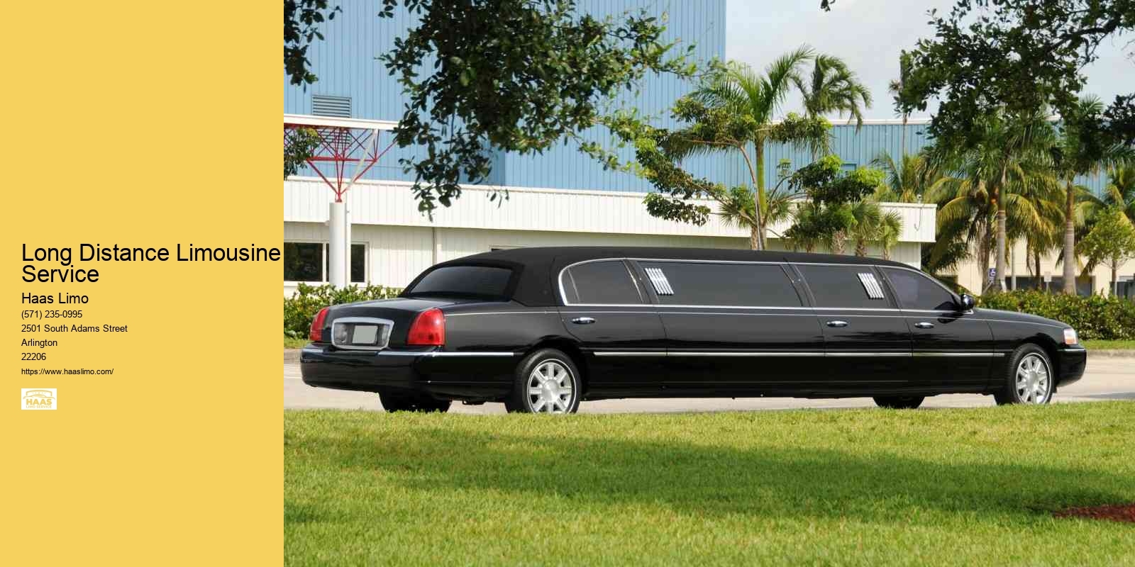 Long Distance Limousine Service